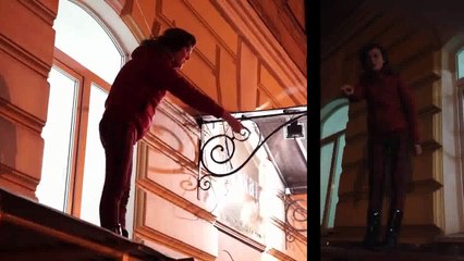 Журналистка которая лазит по крыше словно Тарзан