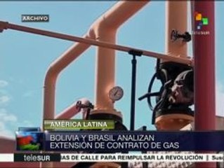 Brasil y Bolivia negocian extender contrato de venta de gas