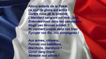 La Marseillaise  : couplet 1