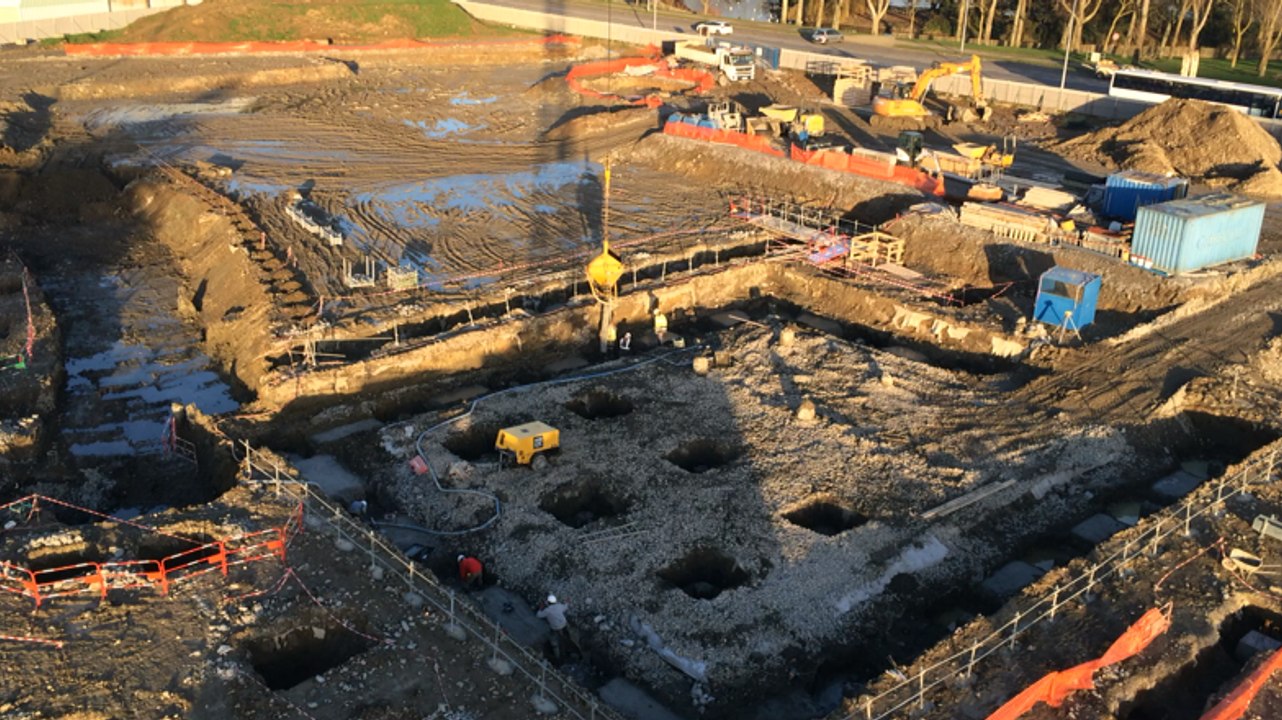 Les travaux du centre aquatique avancent bien