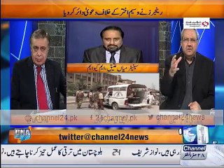 Ghulam Hussain talks about Ranger operation and MQM progress