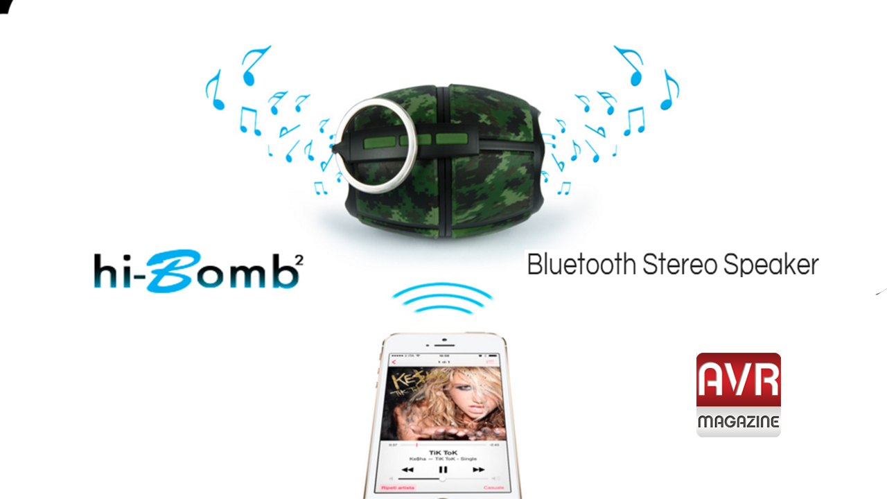 Hi Bomb 2 il diffusore dalla forma Originale e Ottimo Sound - AVRMagazine.com
