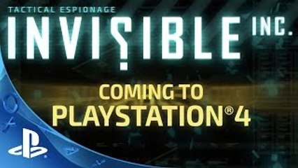 PlayStation Experience 2015: Invisible, Inc. Console Edition - PSX Trailer | PS4