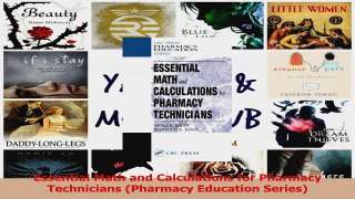 PDF Download  Essential Math and Calculations for Pharmacy Technicians Pharmacy Education Series Read Full Ebook