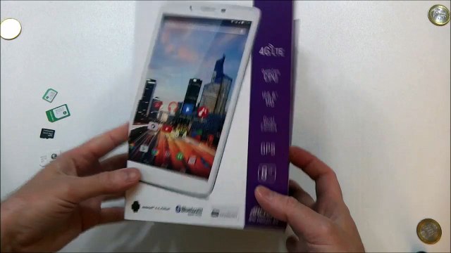 Archos 80b Helium 4G - распаковка, предварительный обзор