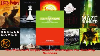Read  The Microsoft Edge Insider Strategies for Building Success Ebook Free