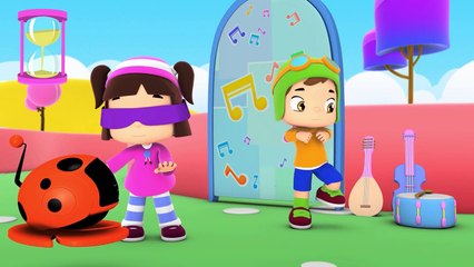 Развивающие мультики: Лелико, Игра: Послушай! Музыкальные инструменты для детей