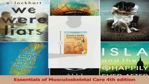 PDF Download  Essentials of Musculoskeletal Care 4th edition PDF Online