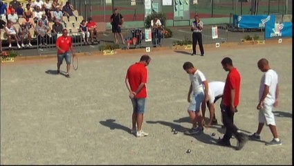 Finale du 9ème International à pétanque de la ville de Bron 2015 : Chapeland vs Collomb