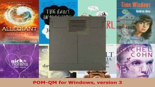 Read  POMQM for Windows version 3 EBooks Online