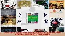 Cormans Colon and Rectal Surgery COLON AND RECTAL SURGERY CORMAN PDF