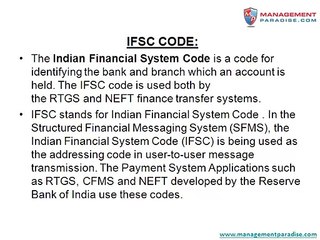 Financial System Code is Money Code