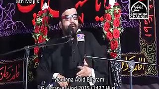 Real History Of Islam 8thMajlis Maulana Abid Bilgrami