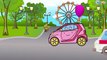 New Car Cartoon for Kids Tow Truck & Monster Truck - Car Accident on the Road   Just for Kids rusian