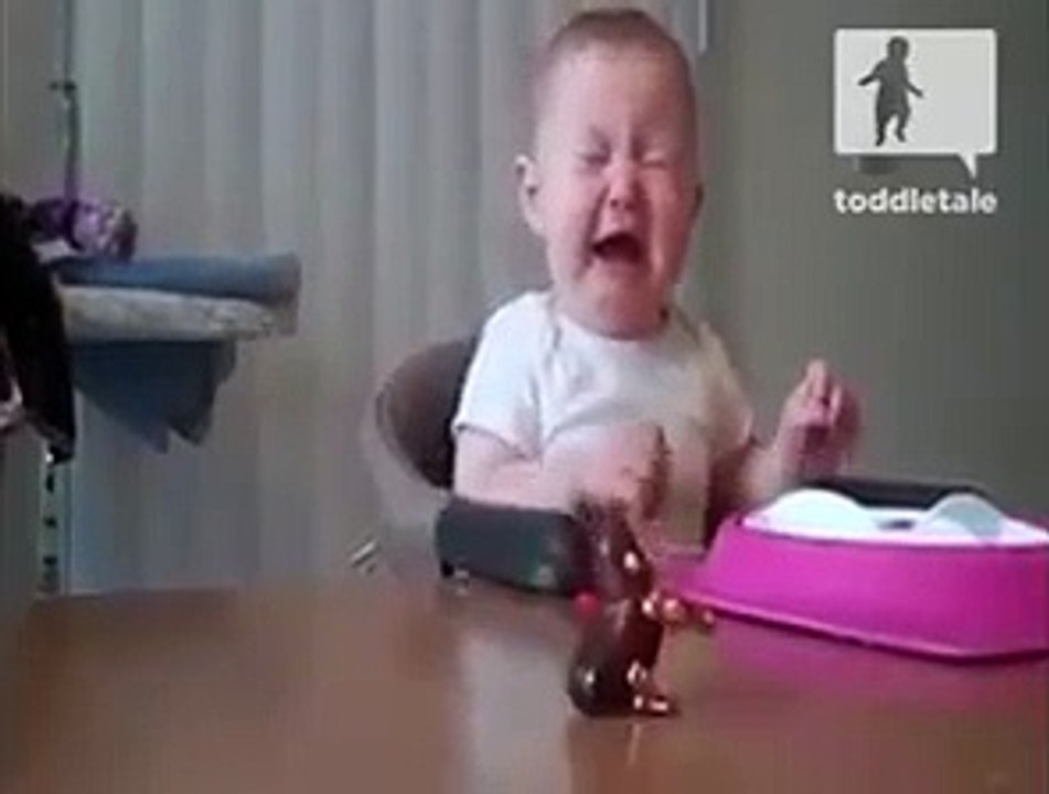 funny toy with Funny child