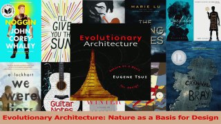 PDF Download  Evolutionary Architecture Nature as a Basis for Design Download Full Ebook