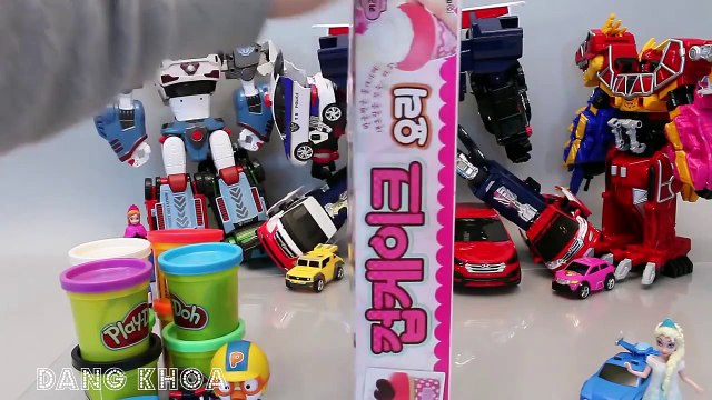 Làm kem ốc quế bằng đồ chơi đất nặn Play doh cho các bé xem