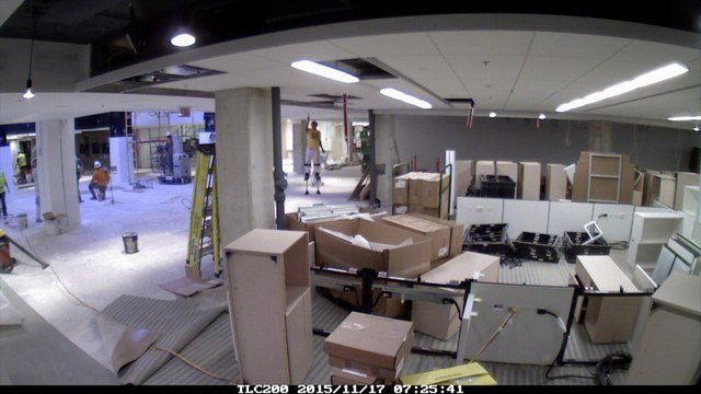Timelapse: Building the Washington Post's new office