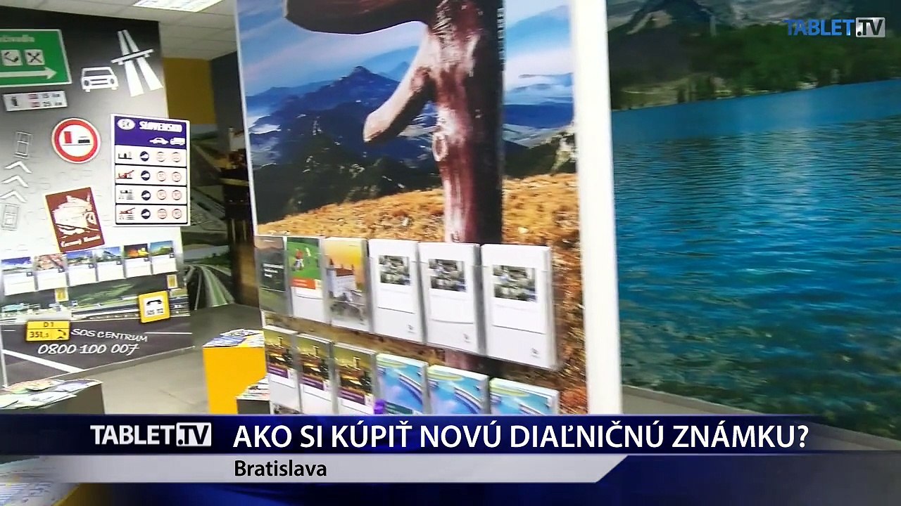 VIDEONÁVOD: Ako si kúpiť nové diaľničné elektronické známky na rok 2016?