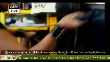 Unique way of hair cutting Urdu -