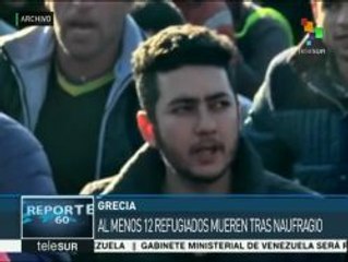 Naufragan y mueren 12 migrantes en el mar Egeo; la mitad eran niños