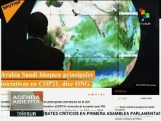 Arabia Saudita bloquea iniciativas en la COP21
