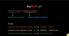 2.1 Dependent and Independent Variables