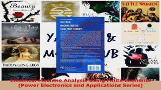 Download  Electrical Machine Analysis Using Finite Elements Power Electronics and Applications PDF Free