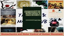 PDF Download  Biomechanics and Motor Control of Human Movement Read Full Ebook