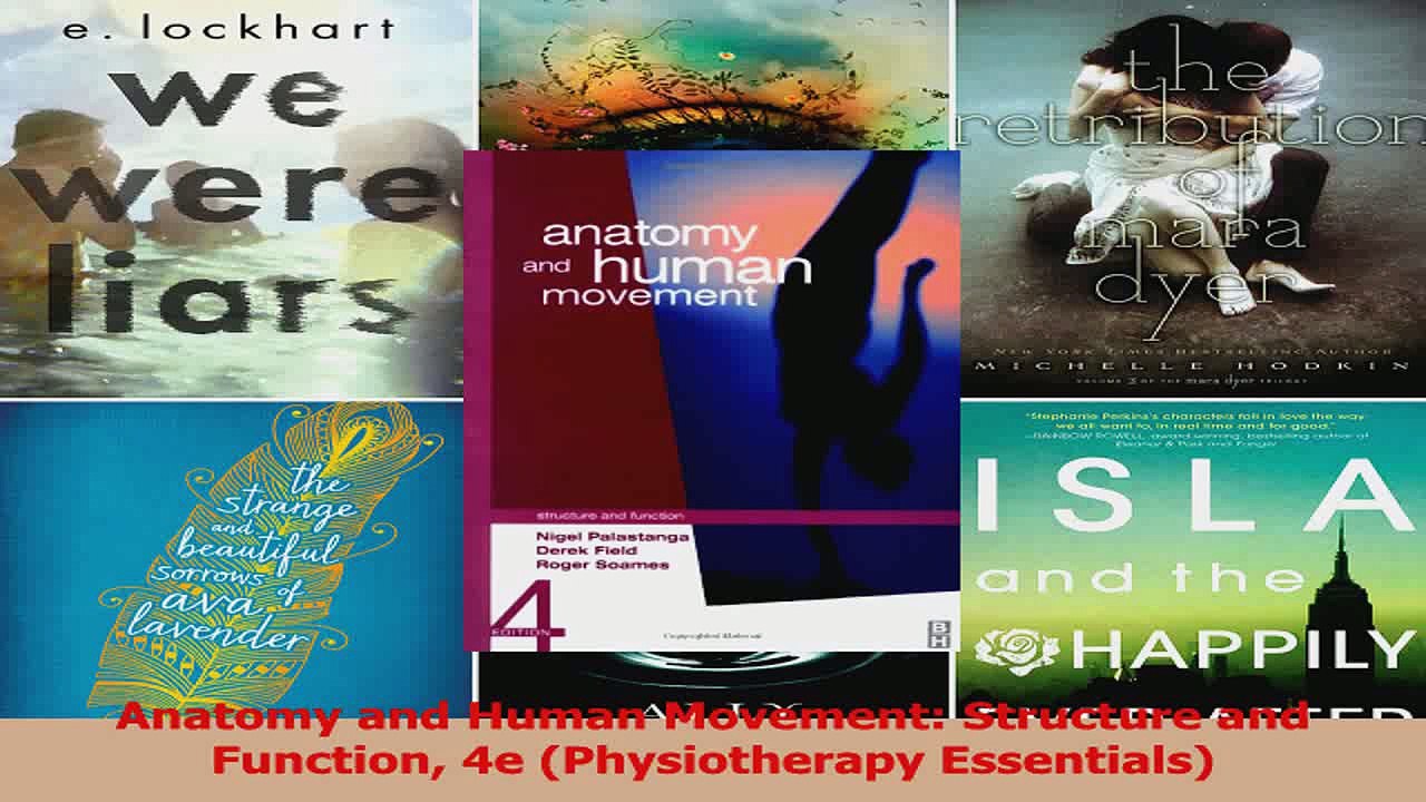 PDF Download  Anatomy and Human Movement Structure and Function 4e Physiotherapy Essentials Read Online