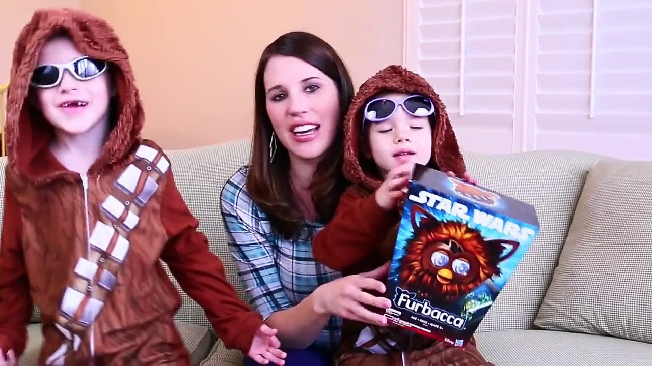 FURBACCA Star Wars Force Awakens Toys Furby + Chewbacca Wookie & DisneyCarToys Kids