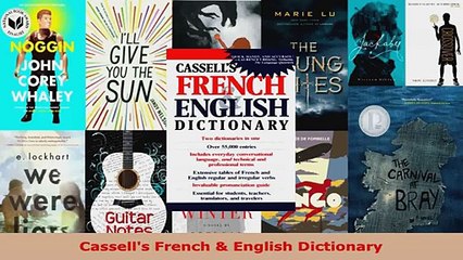 Read  Cassells French  English Dictionary EBooks Online