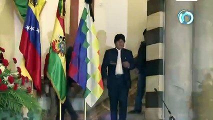 Presidente Evo Morales preocupado por la victoria opositora en Venezuela y Argentina