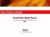 Global HVAC Market Report: 2015 Edition - New Report by Koncept Analytics