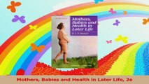 Mothers Babies and Health in Later Life 2e Read Online