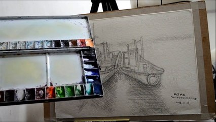 Drawing & Watercolor Sounds ASMR