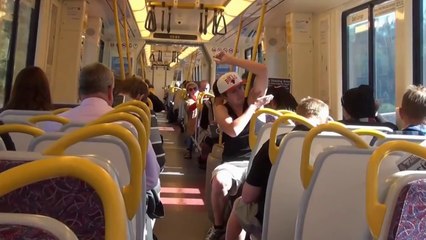 Awkward Train Situations 2 - funny prank - december 2015