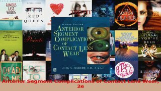 PDF Download  Anterior Segment Complications of Contact Lens Wear 2e Download Full Ebook