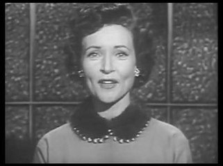 1957 DATE WITH THE ANGELS - "Santa's Helper" - Betty White, Bill Williams