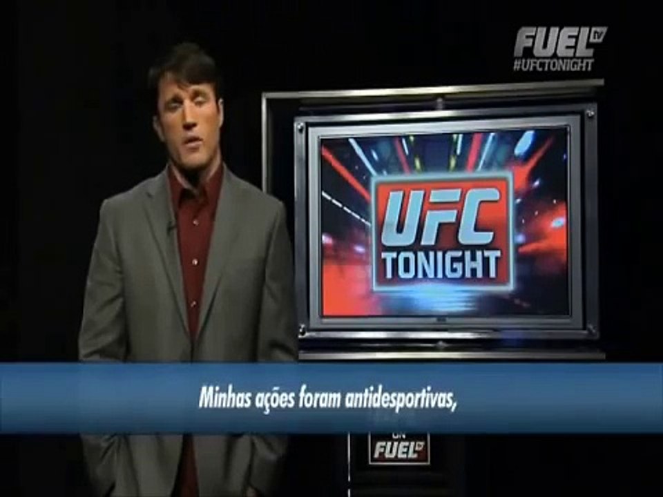 Chael Sonnen pede desculpas a Anderson Silva e diz que nao quer enfrentar o brasileiro no UFC