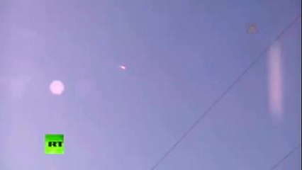 Russian Su-24 fighter jet downed over Syria, parachute seen in the sky