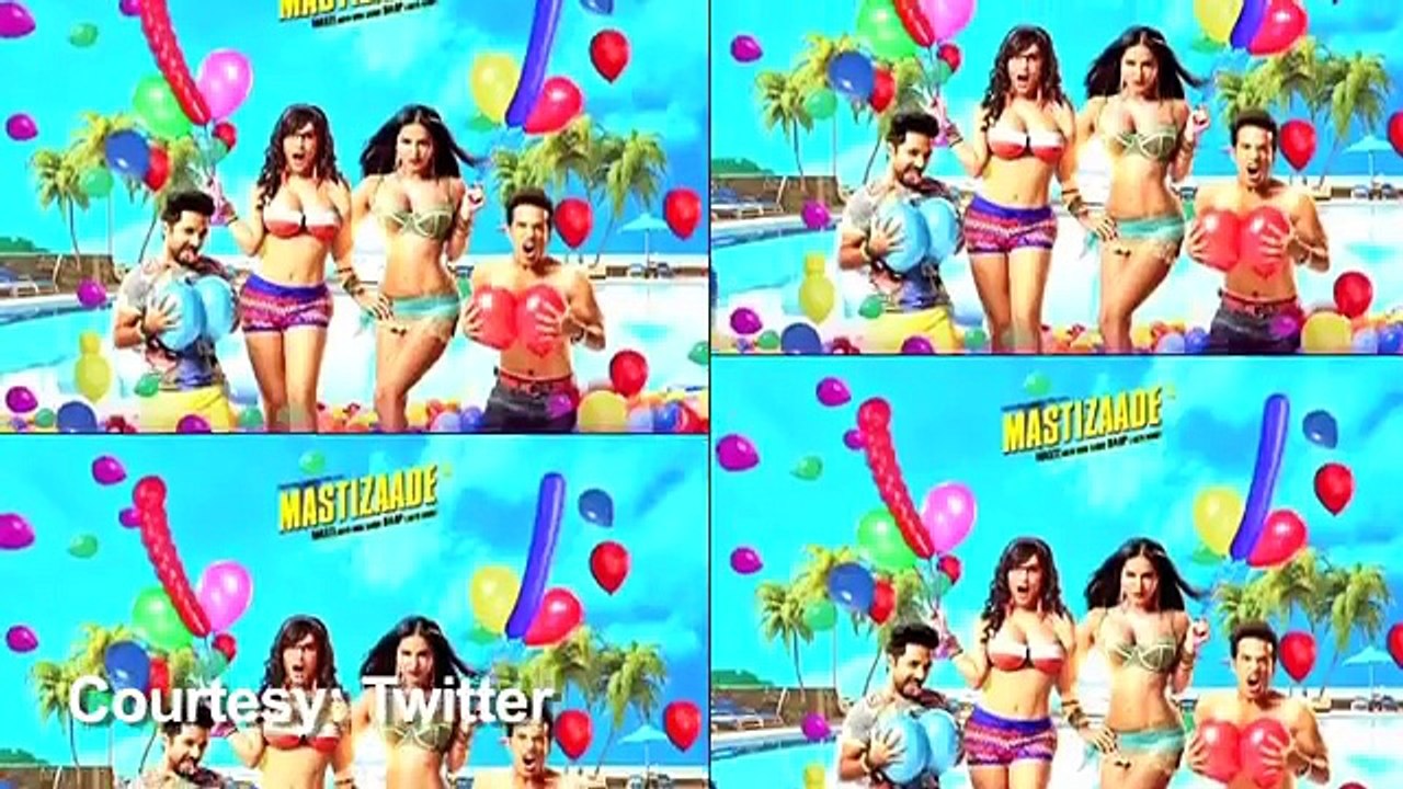 Mastizaade Boldest Motion Poster _ Sunny Leone, Tusshar Kapoor & Vir Das In Boldest Craziest Avatar