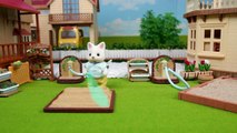 シルバニアファミリー あかりの灯る大きなお家/Slyvanian Families City House with Lights　Calico Critters