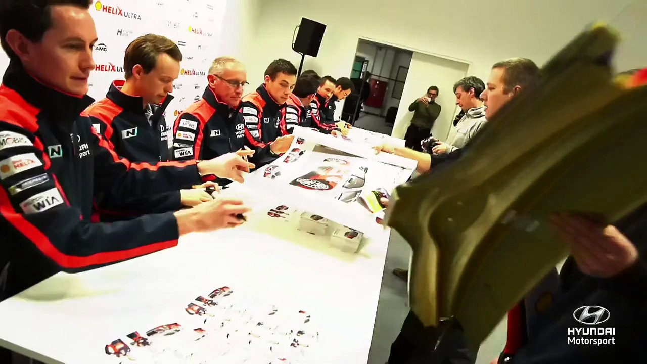 La révélation de la Hyundai i20 WRC 2016