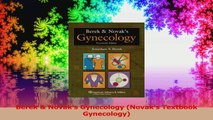 Berek  Novaks Gynecology Novaks Textbook Gynecology Download