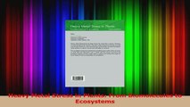 Read  Heavy Metal Stress in Plants From Biomolecules to Ecosystems Ebook Online