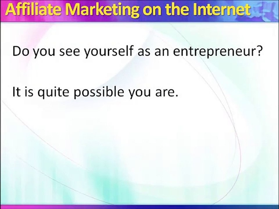 Affiliate Marketing on the Internet