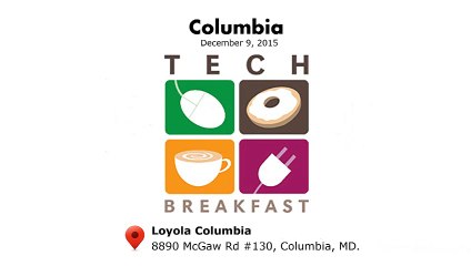 Columbia Techbreakfast Thank you video greeting from Inviter.com