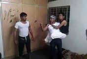 Acting of boys on dialogs of Indian Movie