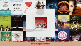 Strauss and Mayers Emergency Department Management PDF
